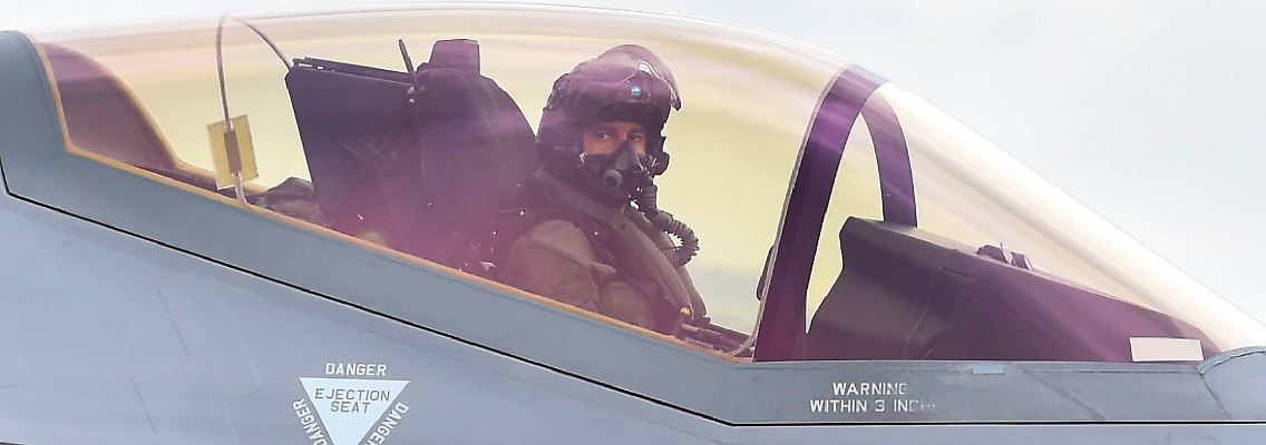 Auch F-35 als derzeit modernster Kampfjet weltweit nehmen an der "Air Defender"-Übung teil.