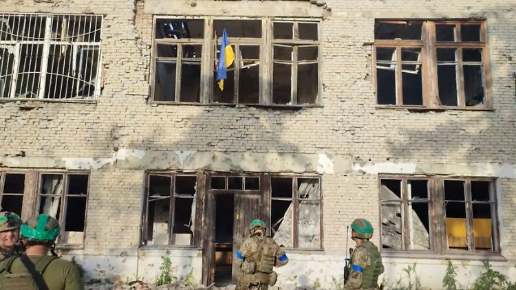 Die Gegenoffensive der Ukraine läuft laut Präsident Selenskyj (Archivbild).