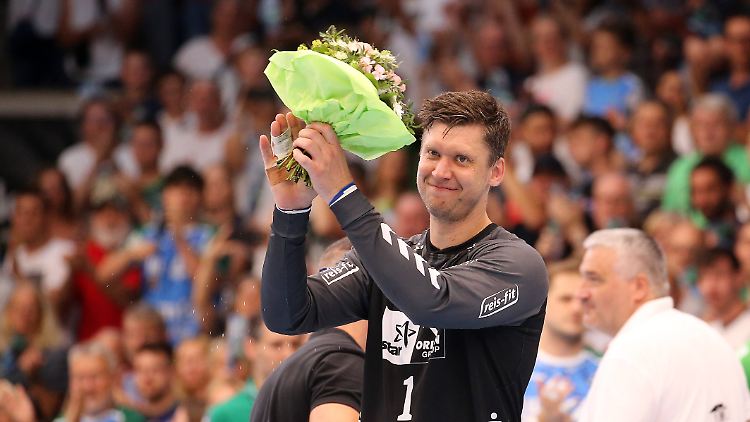 Niklas Landin absolvierte in Göppingen sein letztes Bundesligaspiel.