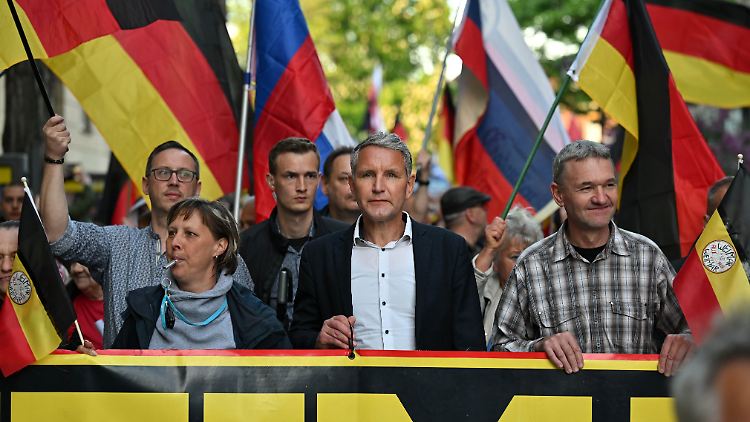Die Thüringer AfD gilt als gesichert rechtsextremistische Bestrebung und Beobachtungsobjekt im Jahr 2021.