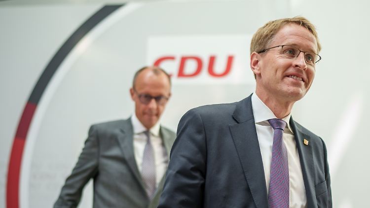 Friedrich Merz und Daniel Günther.