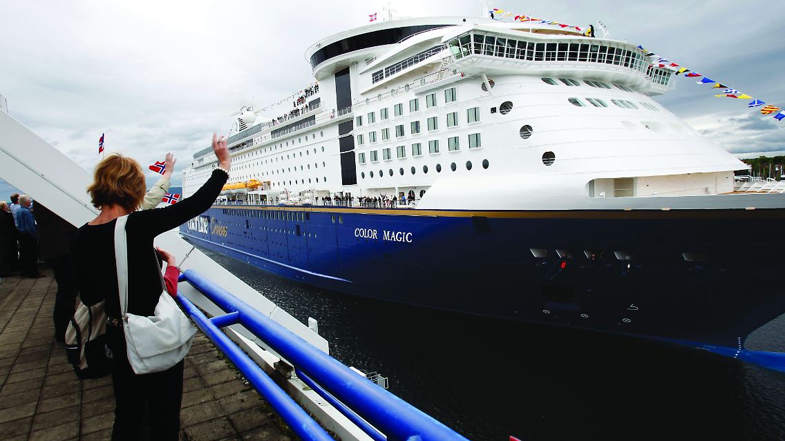 Ein Hauch von Kreuzfahrt: Die "Color Magic" fährt in 20 Stunden von Kiel nach Oslo, ist aber kein typisches Fährschiff mehr.
