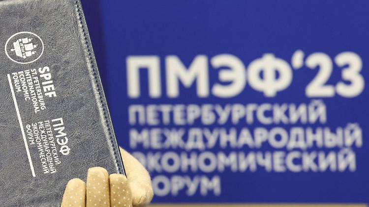 Das Internationale Wirtschaftsforum in St. Petersburg war mal ein Pflichttermin.  