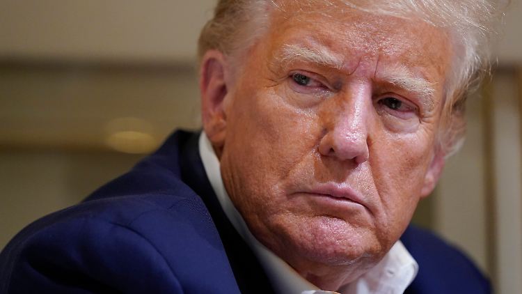 Immer nach vorne: Ex-US-Präsident Donald Trump