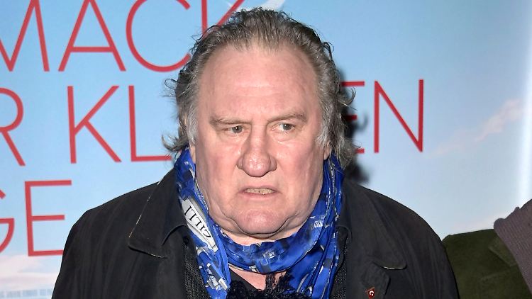 Depardieu im Januar bei einer Kinopremiere.