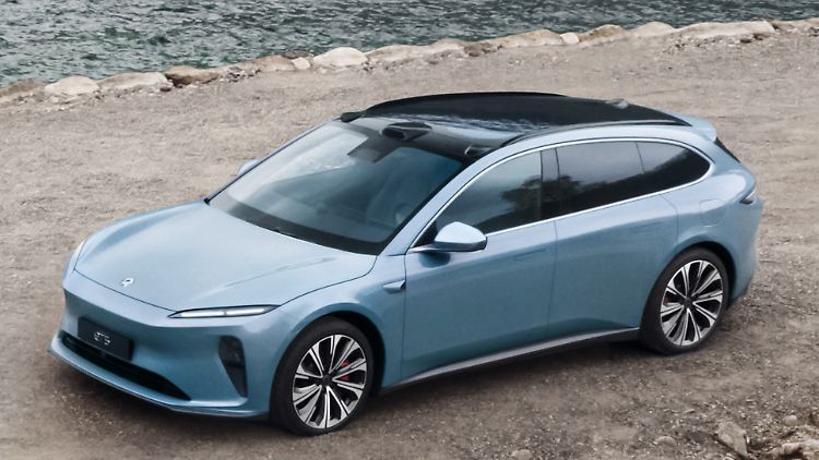 Kombi-Premiere in der Premium-Mittelklasse: der vollelektrische Nio ET5 Touring.