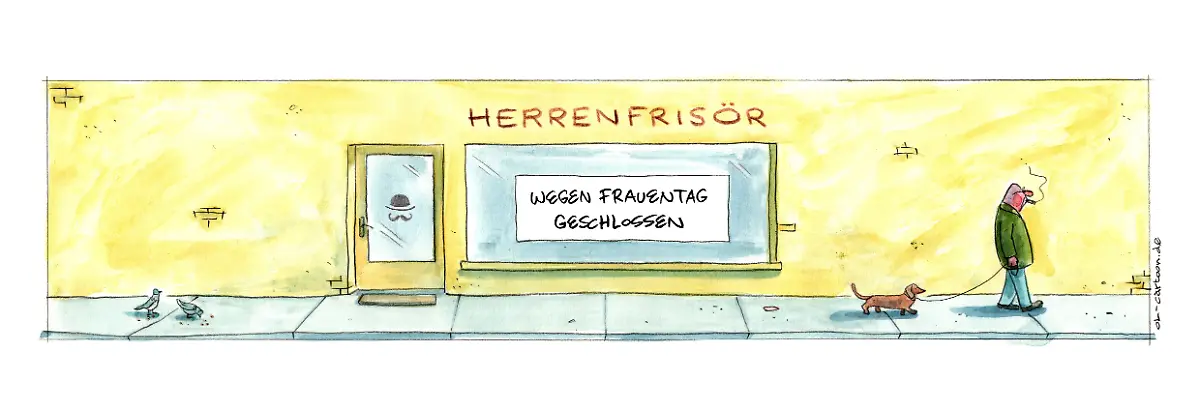 Frauentag-Herrenfriseur