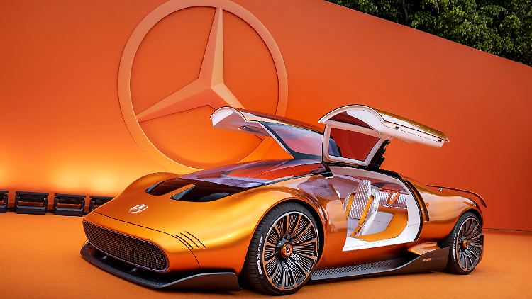 In seinem Designcenter im kalifornischen Carlsbad hat Mercedes sein neues Konzeptfahrzeug Vision One-Eleven enthüllt.