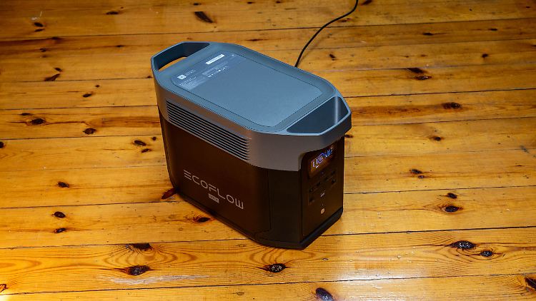 Die Ecoflow Delta 2 Max kann sich mit ihrem Design auch sehen lassen.