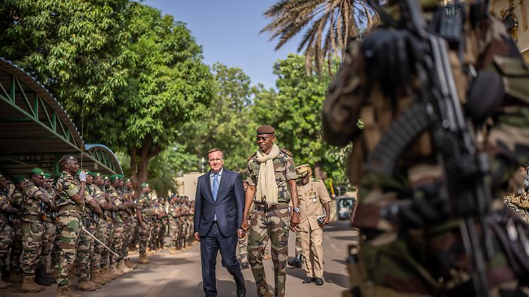 Bundesverteidigungsminister Pistorius besuchte erst im April Mali.