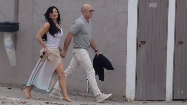 Lauren Sánchez - "eine Inspiration" für Amazon-Gründer Jeff Bezos.