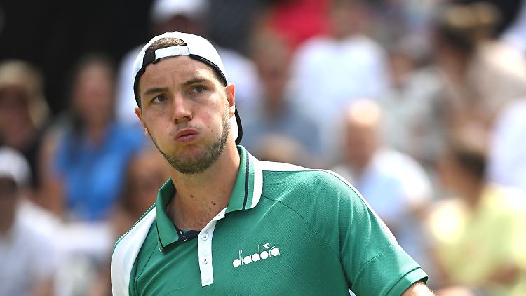 Konnte seinen Matchball nicht verwandeln: Am Ende musste sich Jan-Lennard Struff dem Amerikaner Frances Tiafoe geschlagen geben.