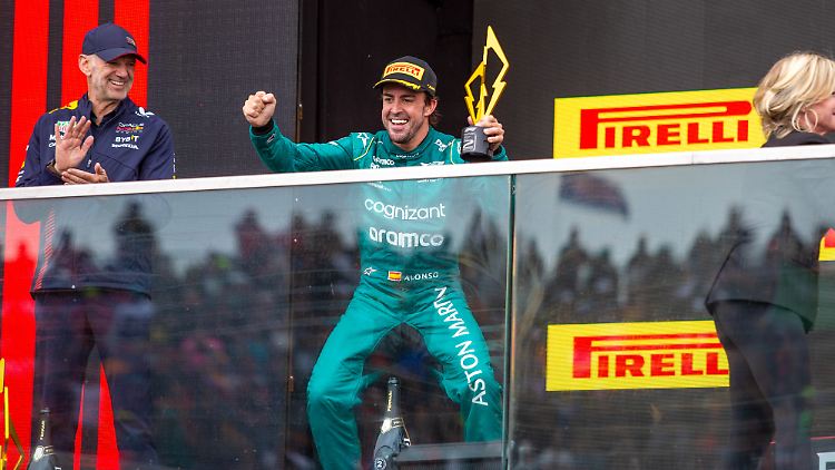 Für Alonso läuft es gut, er ist einer der wenigen Gewinner der Saison.