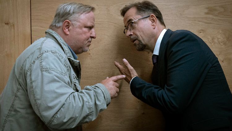 Mal wieder Quotensieger: Thiel (Axel Prahl, l.) und Boerne (Jan-Josef Liefers).