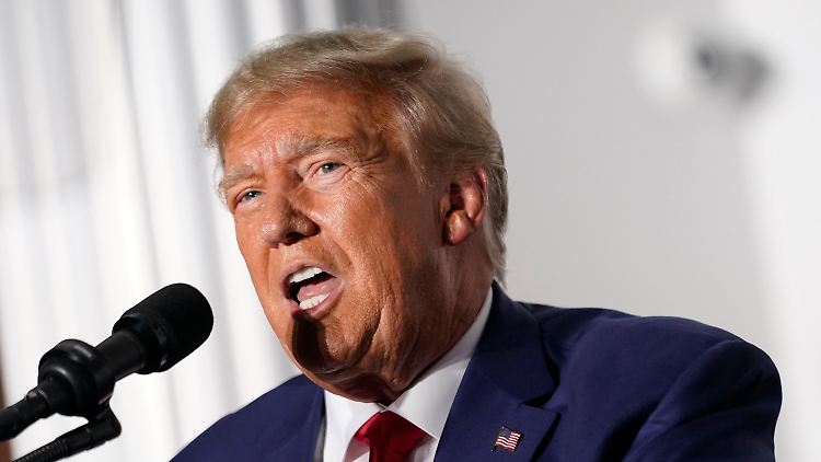 Wetterte bereits heftig gegen seine Ankläger: Donald Trump.
