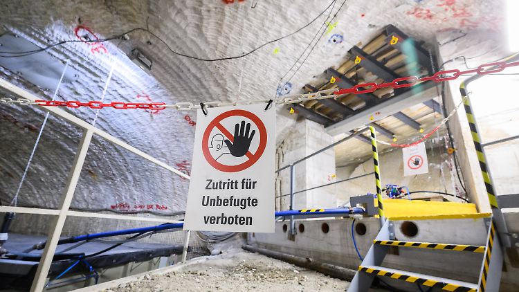 Atommülllager Asse im niedersächsischen Landkreis Wolfenbüttel.