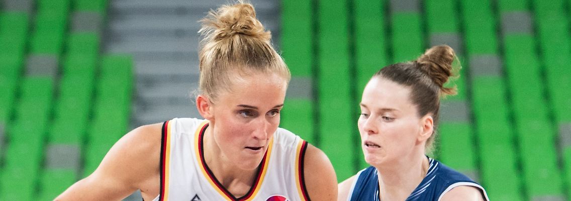 Führte Deutschland ins Viertelfinale: Leonie Fiebich (l).