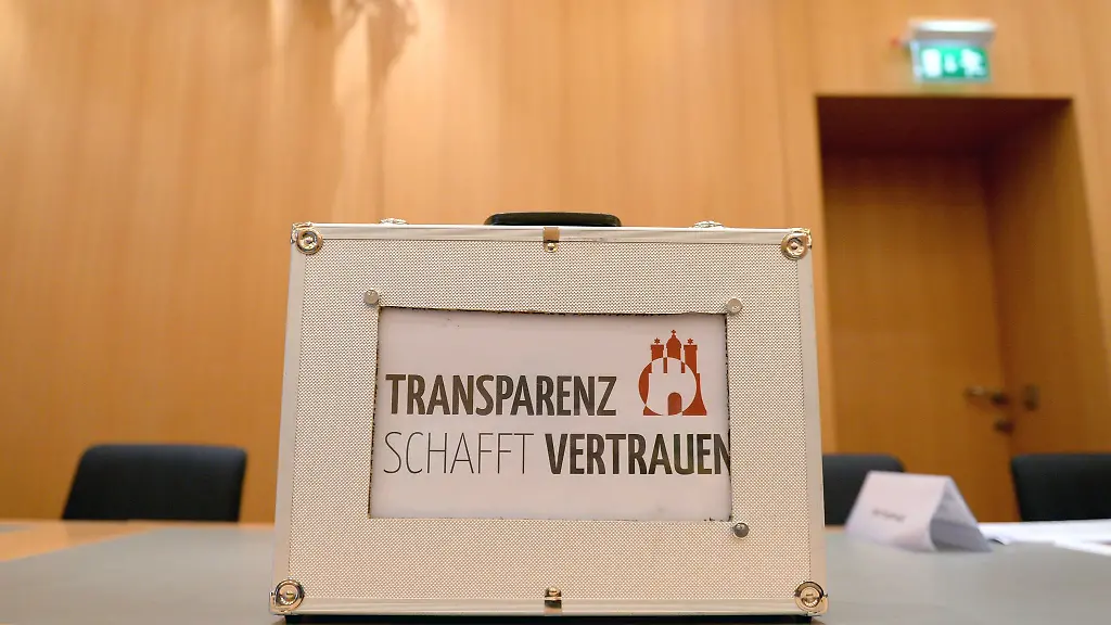 Ein-Koffer-mit-der-Aufschrift-Transparenz-schafft-Vertrauen