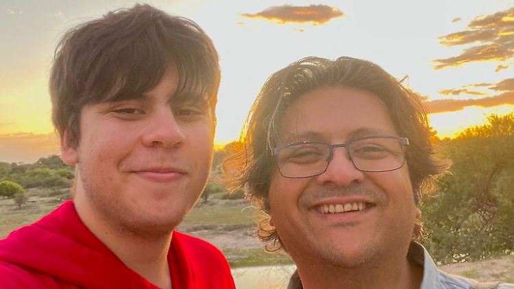 Suleman Dawood und sein Vater Shahzada.