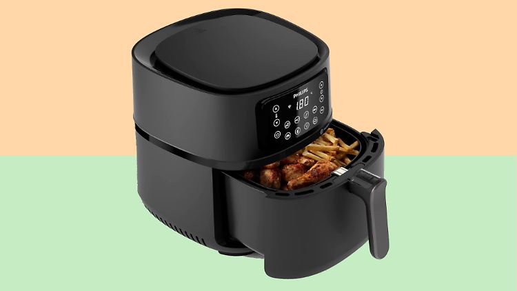 Die Heißluftfritteuse Philips Airfryer 5000 Serie XXL verkauft Amazon zum Bestpreis.