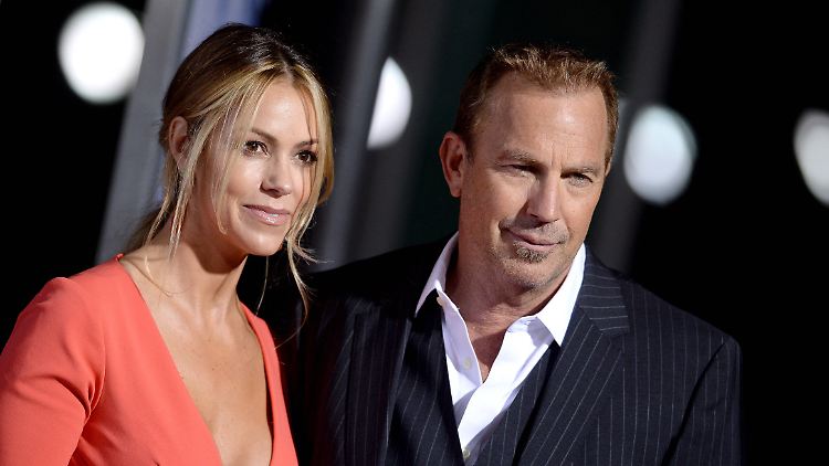 Die Ehe liegt in Trümmern: Christine Baumgartner und Kevin Costner.