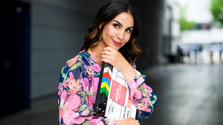 Zurück am Set: Sila Sahin-Radlinger.