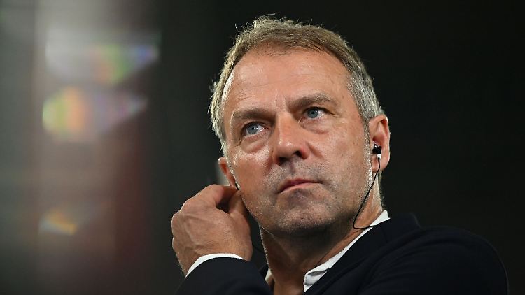 Verliert laut Umfragen an Anerkennung in der Bevölkerung: Bundestrainer Hansi Flick.