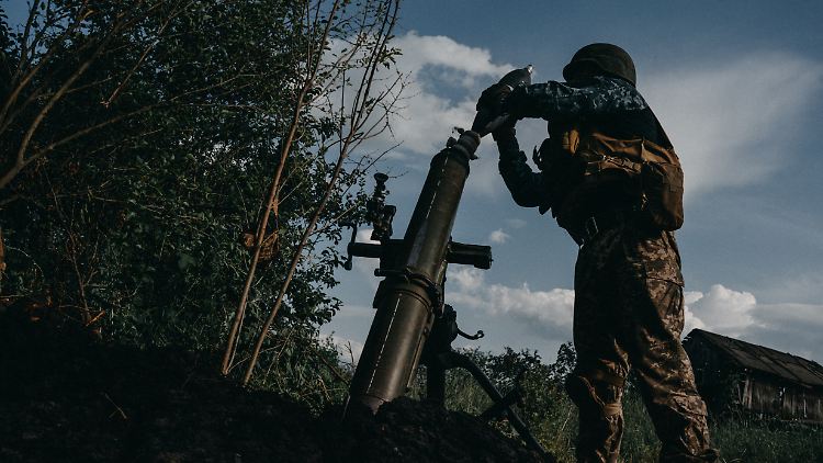 Ukrainische Soldaten konnten bereits acht Dörfer im Laufe der Gegenoffensive befreien.