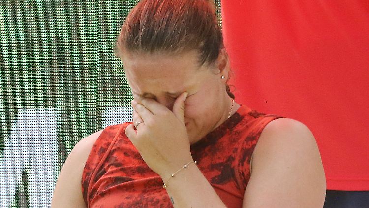 Für Jule Niemeier endet das Turnier in Berlin ganz bitter.