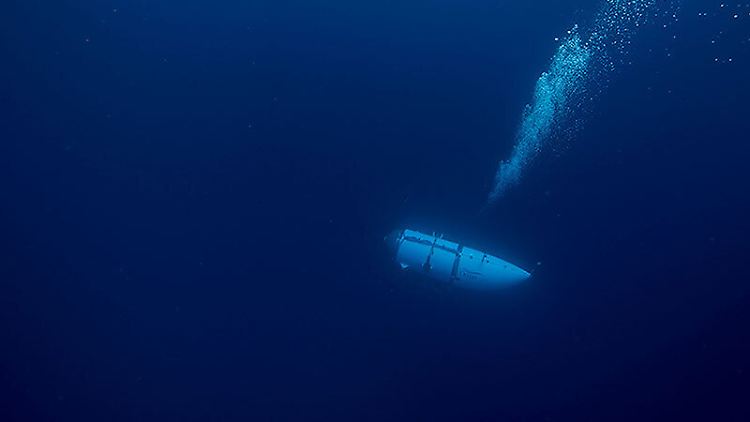 Seit Sonntag wird das Tauchboot "Titan" vermisst.