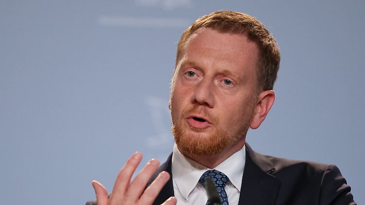 Ein ausdauernder Befürworter der Nord-Stream-Pipelines: Sachsens Ministerpräsident Michael Kretschmer.