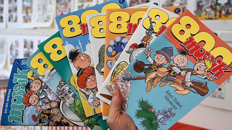Achtmal die 800. Ausgabe: Das "Mosaik" feiert ein Jubiläum.