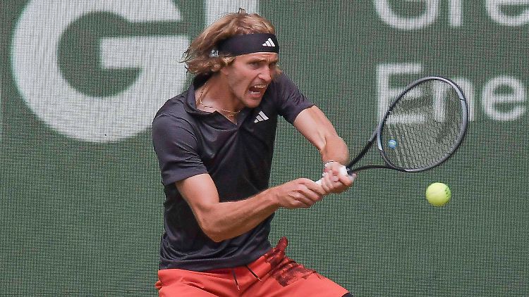 Nach einer dominanten Vorstellung zieht Zverev ins Halbfinale von Halle ein.