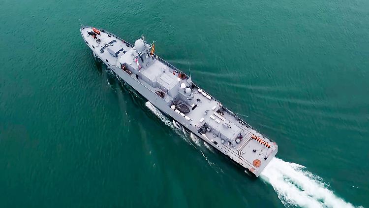 Die "Admiral Essen" lief 2014 vom Stapel und wurde zwei Jahre später in Dienst gestellt.