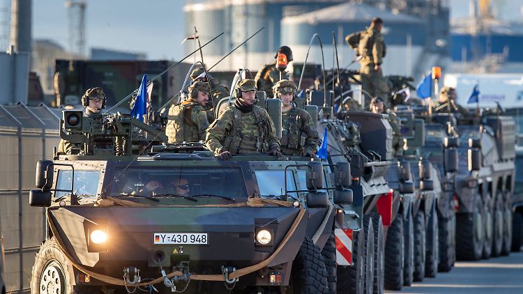 Derzeit nehmen die Panzergrenadiere der Bundeswehr an einer Übung in Litauen teil.