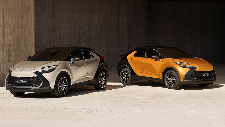 Stylisch und zweifarbig: Der C-HR dürfte so manche Autofahrerherzen erobern.