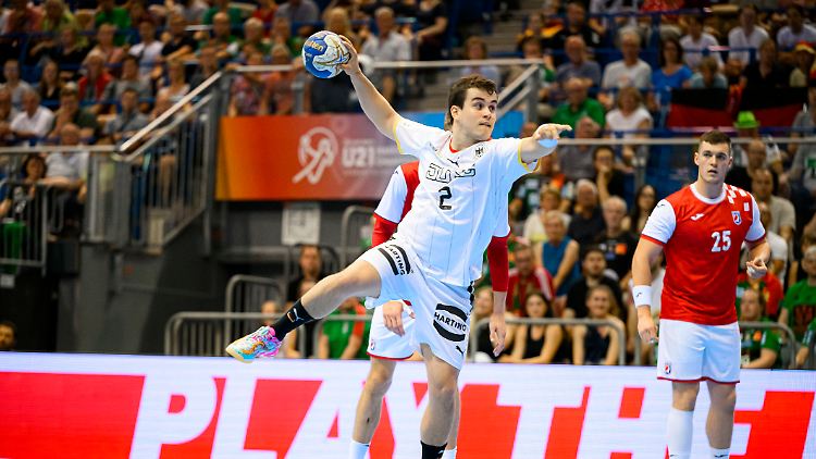 Tim Freihöfer traf gegen Kroatien am häufigsten.