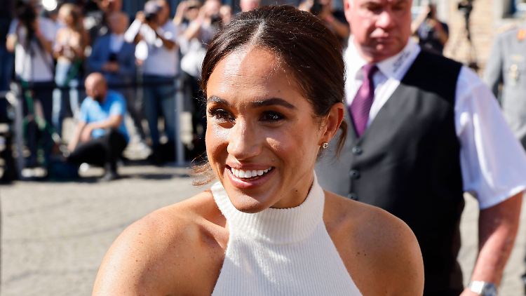 Trotz ihres gewinnenden Lächelns gerade in der Kritik: Herzogin Meghan.