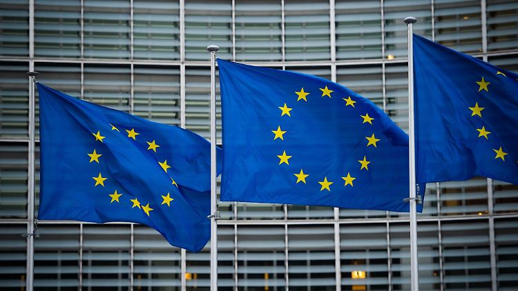 Das Gebäude der EU-Kommission in Brüssel.