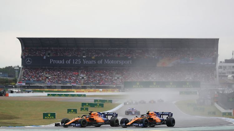 Das letzte Rennen in Hockenheim war 2019 ein Regenrennen. 