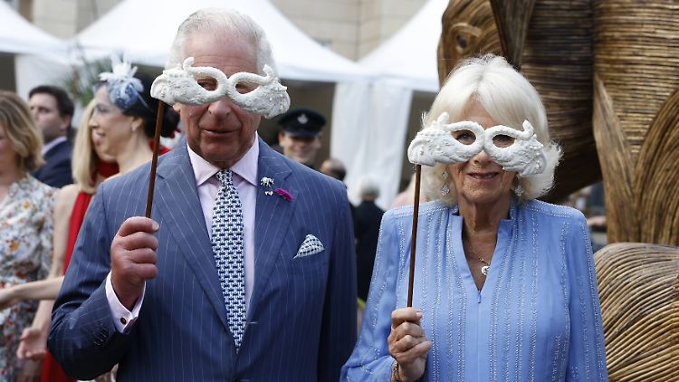 Echt schick: König Charles und Königin Camilla.