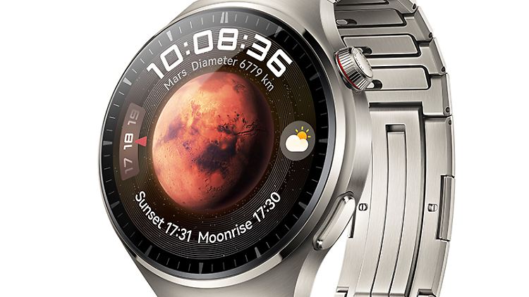 Mit Titanium-Armband kostet die Huawei Watch 4 Pro stolze 650 Euro.