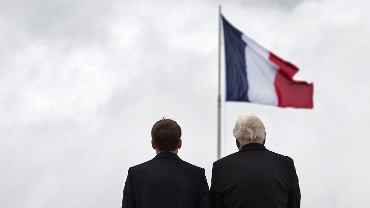 Die Präsidenten Macron (l.) und Steinmeier bei einem früheren Treffen.