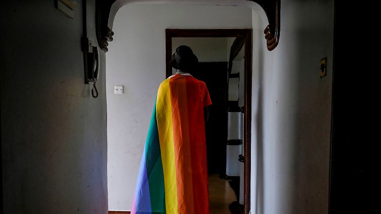 Die Regenbogenfahne in der Öffentlichkeit, das ist inzwischen in Uganda undenkbar.