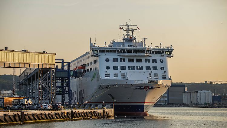 Mutter und Kind waren in Gdynia an Bord gegangen. 