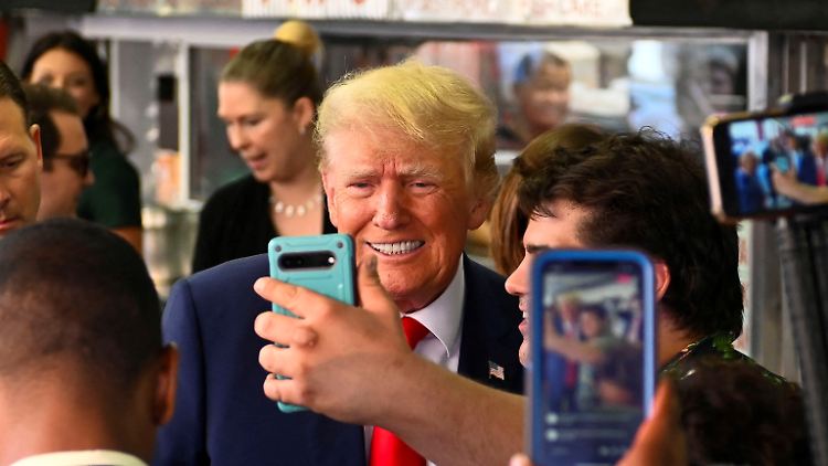 Donald Trump will 2024 erneut bei der Präsidentschaftswahl antreten.