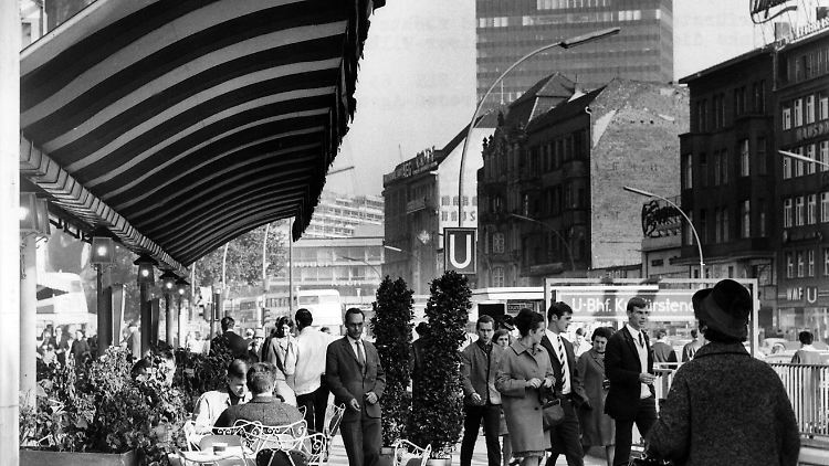 Das Sexkino, in dem es zu den systematischen Missbrauchstaten kam, befand sich am Kurfürstendamm (Bild aus dem Jahr 1965).