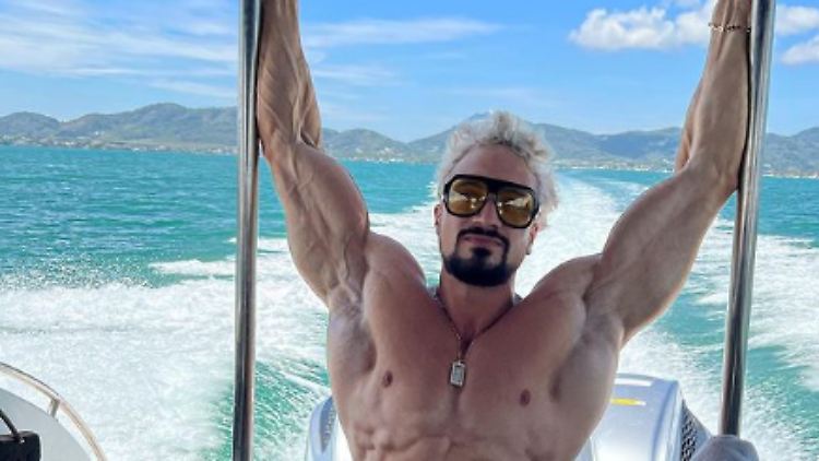 War stets in Topform: Bodybuilder Johannes Lindner.