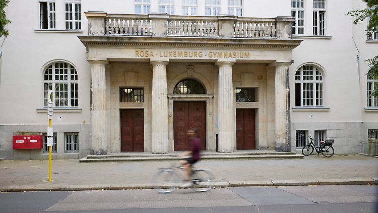 Das Rosa-Luxemburg-Gymnasium in Berlin-Pankow.