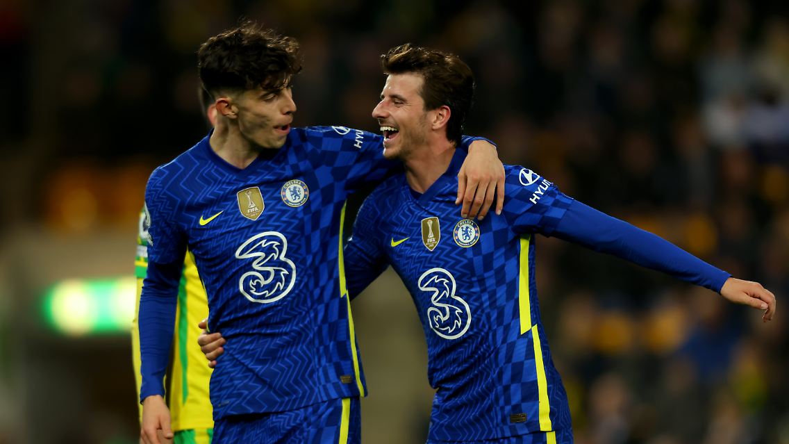 Kai Havertz (l.) und Mason Mount sind in der nächsten Saison Rivalen.